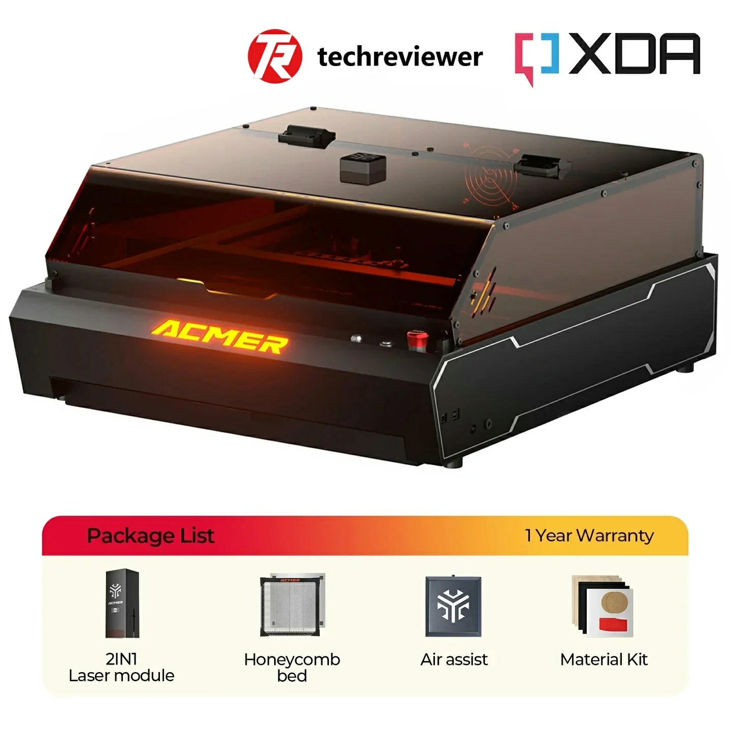 ACMER P3 48W Diode Enclosed Laser Engraver