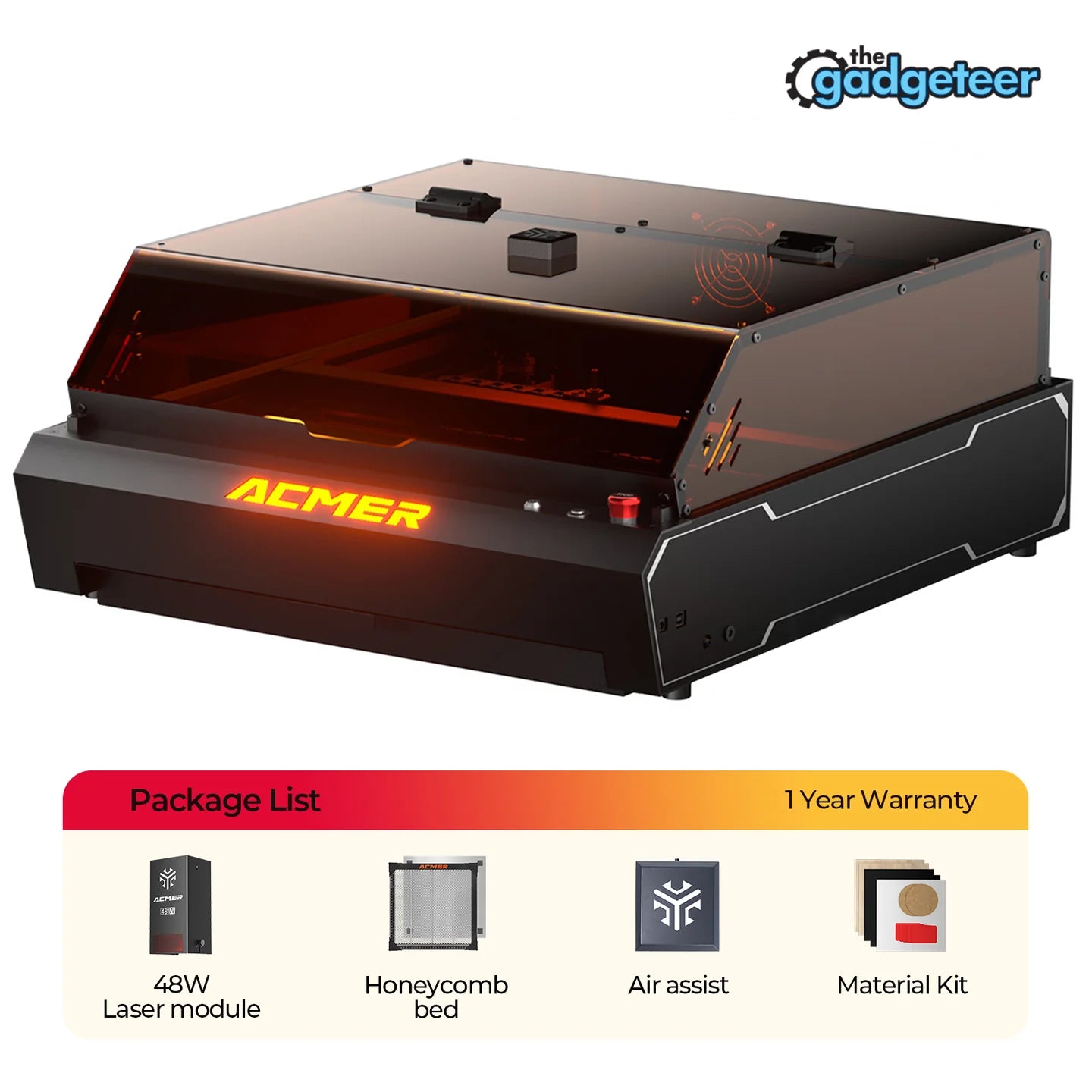 ACMER P3 48W Diode Enclosed Laser Engraver