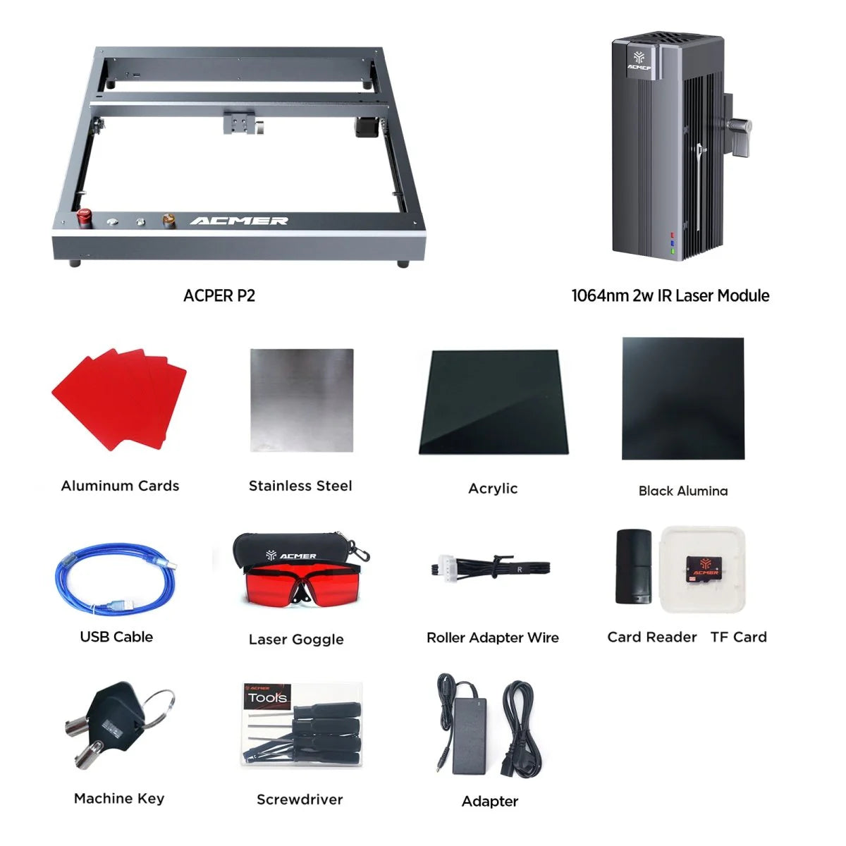ACMER P2 Laser Engraver Cutting Machine
