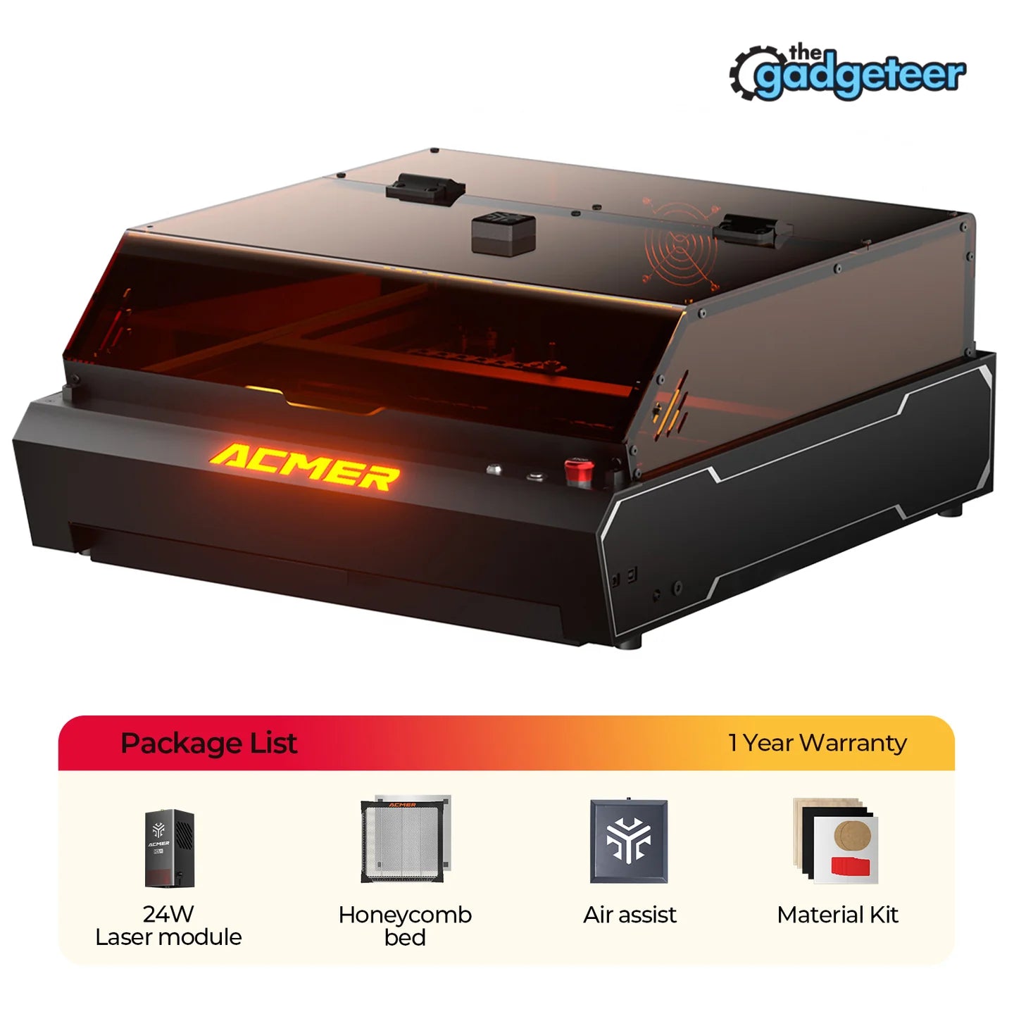 ACMER P3 48W Diode Enclosed Laser Engraver